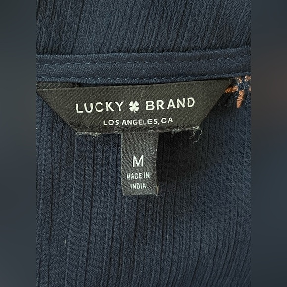 Lucky brand, sheer floral dress - Picture 5 of 5